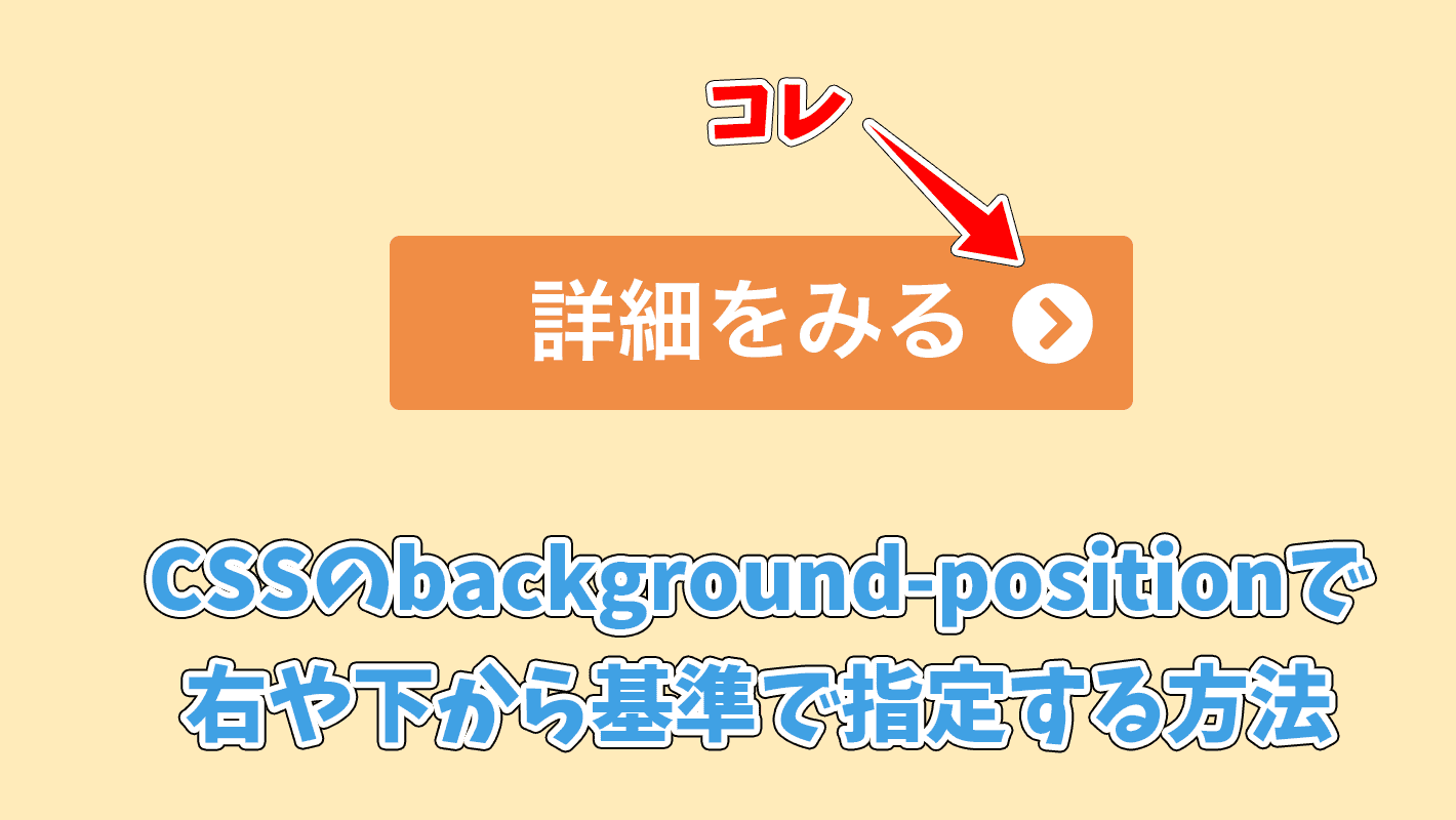 CSSのbackground-positionで右や下から基準で指定する方法